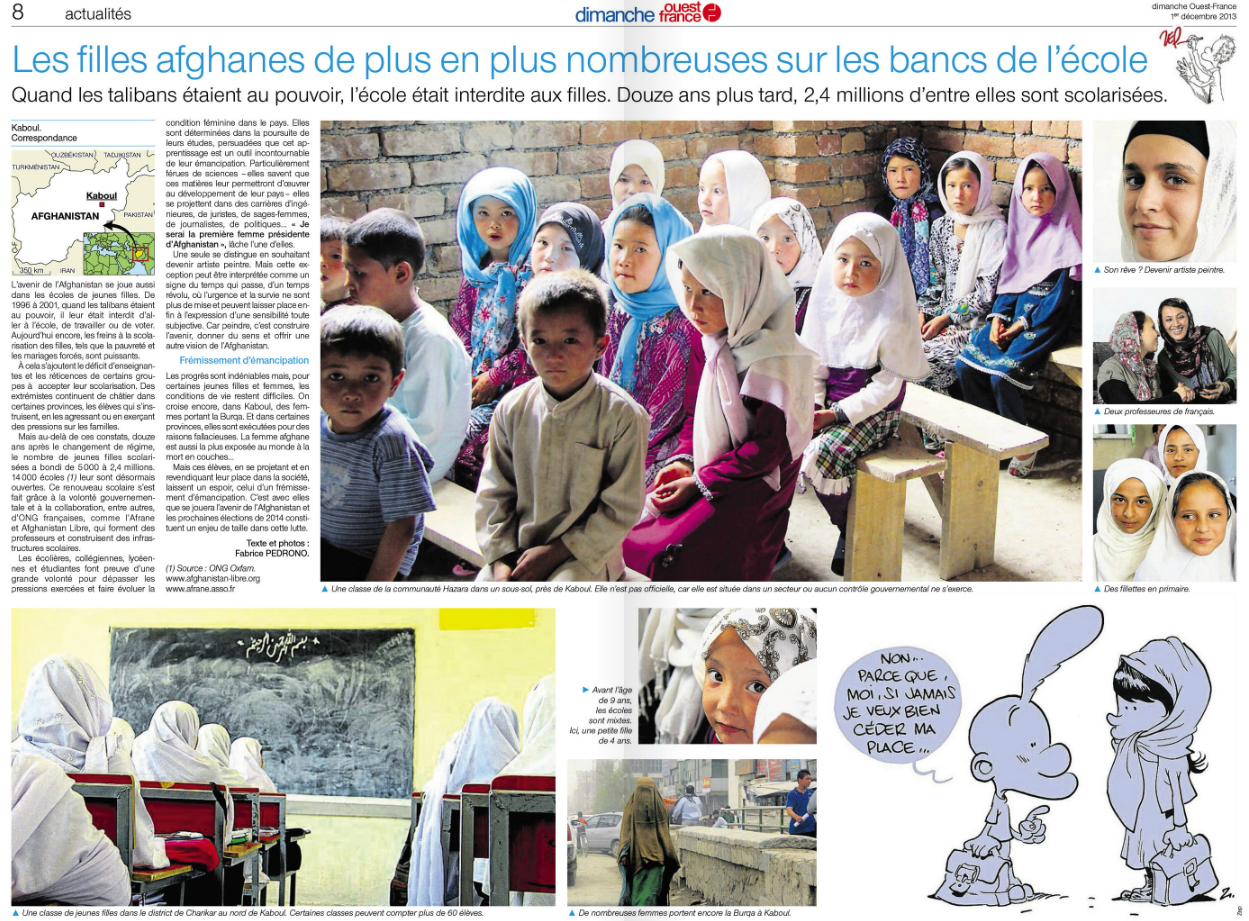 Ouest France - Dimanche 1er décembre 2013