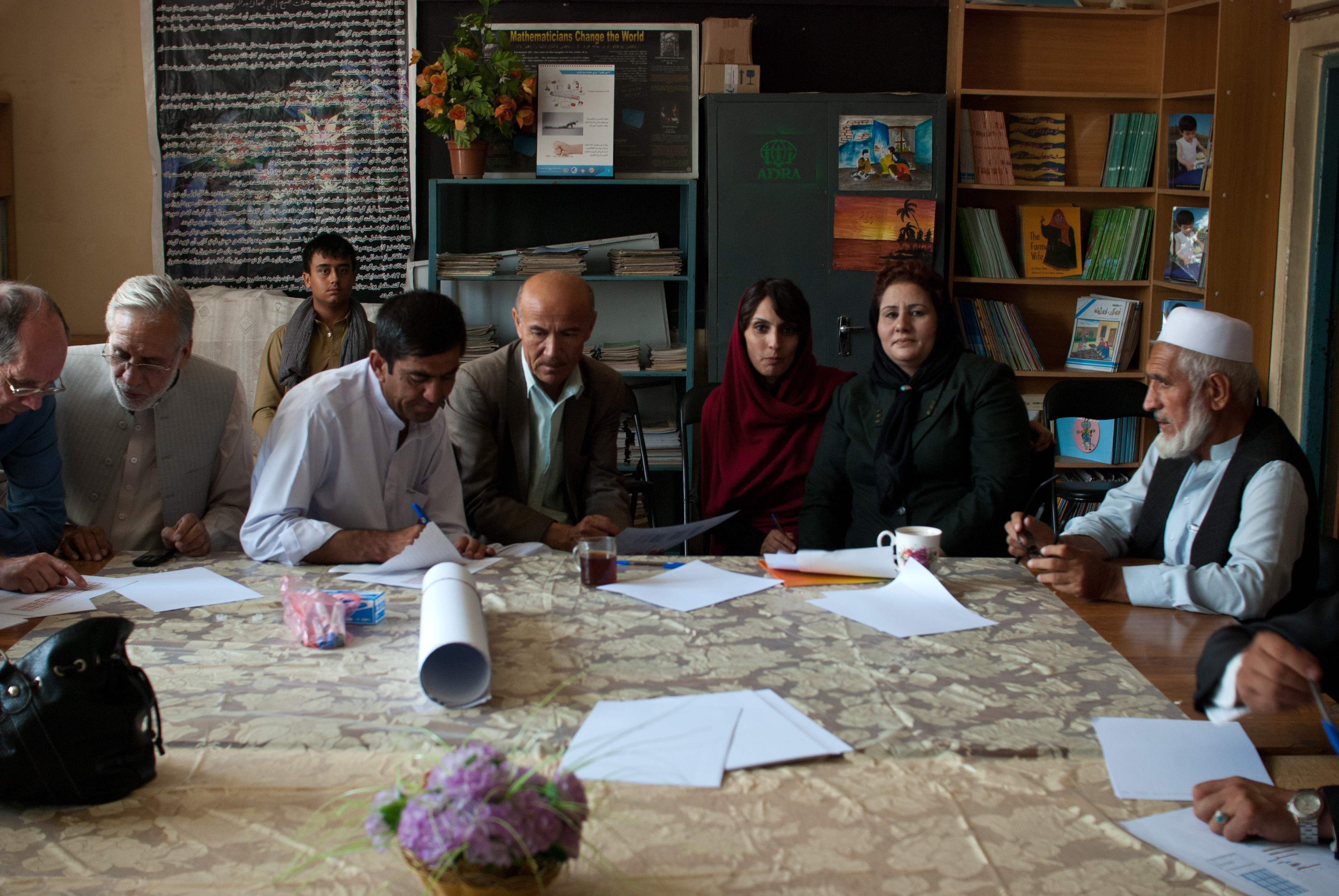 Réunion des directeurs en septembre 2014 à Kaboul